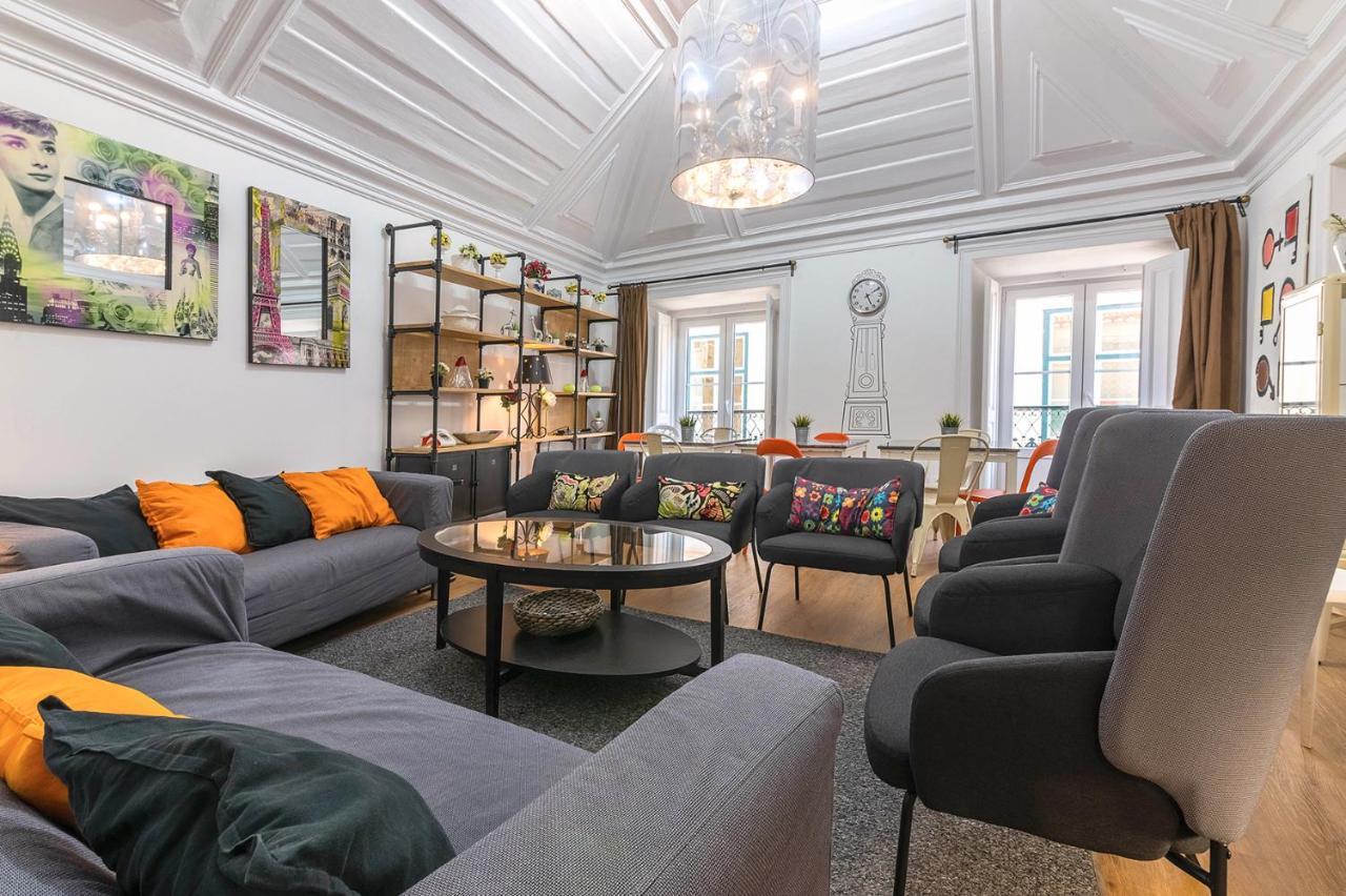 Bairro Alto Palace Special For Groups Up To 24 Guests Lisbon Luaran gambar