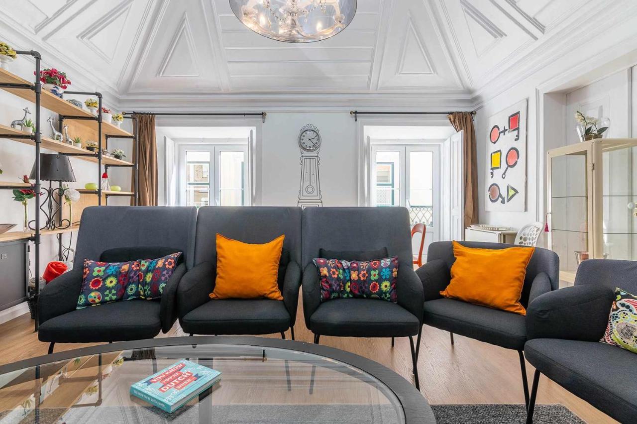 Bairro Alto Palace Special For Groups Up To 24 Guests Lisbon Luaran gambar